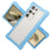 For Samsung Galaxy S25 Ultra Case TPU+PC 3-in-1 Protective Matte Phone Cover - Blue - 1