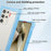 For Samsung Galaxy S25 Ultra Case TPU+PC 3-in-1 Protective Matte Phone Cover - Blue - 7