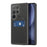 DUX DUCIS For Samsung Galaxy S25 Ultra Magnetic Case  Rafi II Series Leather Back Cover with RFID Blocking Card Slots  - Black - 1