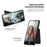 DUX DUCIS For Samsung Galaxy S25 Ultra Magnetic Case  Rafi II Series Leather Back Cover with RFID Blocking Card Slots  - Black - 4