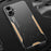 For iPhone 16 Phone Case Aluminium Alloy TPU PC Back Cover - Gold - 3