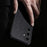 For Samsung Galaxy S25+ Case Wood Texture PU Leather Coated PC+TPU Phone Cover - Black - 2
