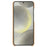 For Samsung Galaxy S25+ Case Calf Texture PU Leather Hard PC Protective Phone Cover - Orange - 4