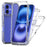 For iPhone 16 Plus Case Acrylic+TPU Clear Phone Cover (Big Lens Hole) - 1
