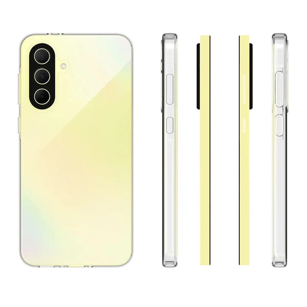 For Samsung Galaxy A36 5G Clear Phone Case Watermark-Resistant TPU Back Cover - 5