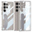 GKK For Samsung Galaxy S25 Ultra Case TPU+PC Clear Phone Cover with Silicone Hand Strap - Grey - 1
