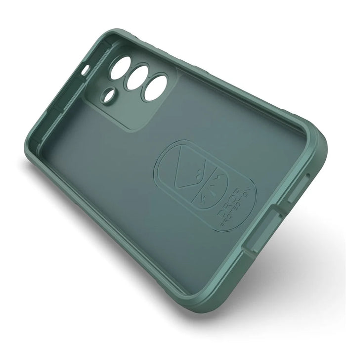 For Samsung Galaxy S25 Case Anti-Drop Soft TPU Rugged Phone Back Cover - Green - 3