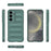 For Samsung Galaxy S25 Case Anti-Drop Soft TPU Rugged Phone Back Cover - Green - 5