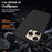 For iPhone 14 Pro Case Compatible with MagSafe Liquid Silicone Cover with 2 Tempered Glass Screen Films - Black - 7