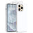 For iPhone 16 Pro Case Compatible with MagSafe Liquid Silicone Cover with 2 Tempered Glass Screen Films - White - 1