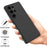 For Samsung Galaxy S25 Ultra Case Liquid Silicone Anti-Scratch Phone Cover with Hand Strap - Black - 2