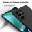 For Samsung Galaxy S25 Ultra Case Liquid Silicone Anti-Scratch Phone Cover with Hand Strap - Black - 3