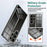 For Samsung Galaxy S25 Ultra Clear Phone Case TPU+Acrylic Shockproof Phone Back Cover - 4