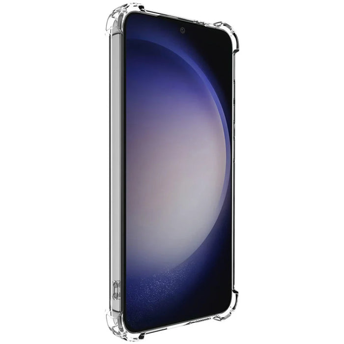 IMAK UX-4 Series for Samsung Galaxy S24+ Case Straight Frame Four Corner Shockproof Clear TPU Cover - 7
