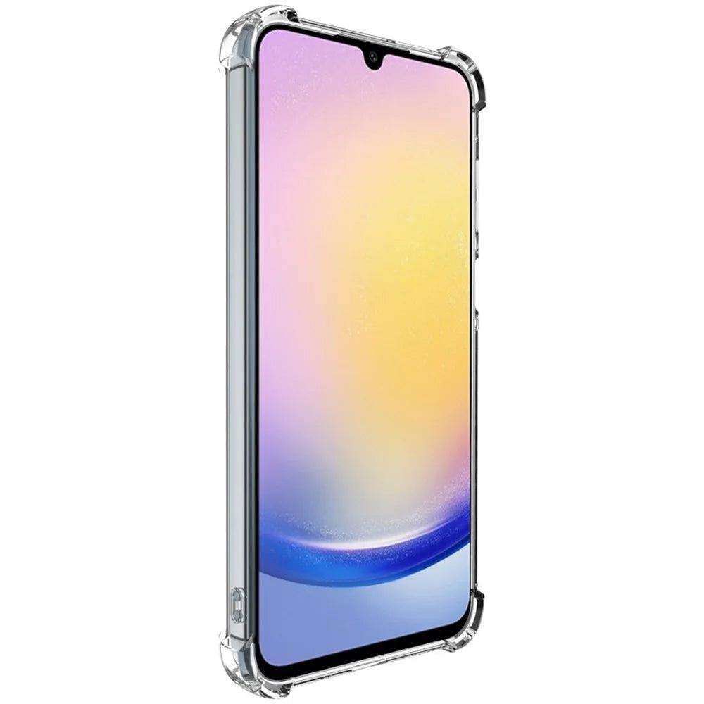 IMAK UX-4 Series for Samsung Galaxy A16 4G / 5G Case Straight Frame Four Corner Shockproof Clear TPU Cover - 6
