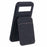 SUTENI H02 For Google Pixel 8a Case Card Slots Kickstand Litchi Texture Leather+TPU Cover - Black - 3