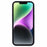 SUTENI G2 For iPhone 14 Magnetic Case Leather Phone Back Cover Waxy Texture Kickstand - Blue - 2