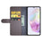 For Samsung Galaxy A36 5G / A56 5G Case Genuine Split Leather Phone Cover with Wallet Stand - Brown - 2
