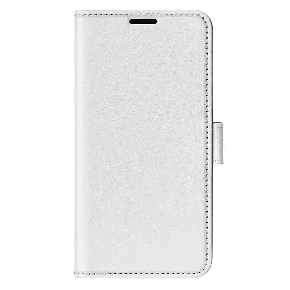 For Samsung Galaxy A36 5G / A56 5G Wallet Case Crazy Horse Texture Stand Leather Phone Cover - White - 5