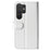 For Samsung Galaxy S25 Ultra Wallet Case Crazy Horse Texture Stand Leather Phone Cover - White - 6