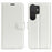 For Samsung Galaxy S25 Ultra Case Litchi Texture Shockproof Leather Wallet Phone Cover - White - 1