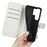 For Samsung Galaxy S25 Ultra Case Litchi Texture Shockproof Leather Wallet Phone Cover - White - 4