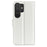 For Samsung Galaxy S25 Ultra Case Litchi Texture Shockproof Leather Wallet Phone Cover - White - 6