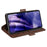 For HMD Skyline Stand Case Calf Texture Leather Wallet Phone Cover - Brown - 3