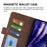 For HMD Skyline Stand Case Calf Texture Leather Wallet Phone Cover - Brown - 5