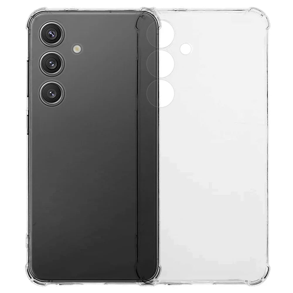 KALEBOL For Samsung Galaxy S25+ Case 1.5mm TPU Transparent Anti-Drop Phone Cover - 1