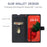 For iPhone 16 Case Dots Imprinted PU Leather Flip Phone Cover with Card Slot, Strap - Black - 7