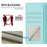 For Samsung Galaxy S25 Case with Strap RFID Blocking Leather Wallet Phone Cover Cat Mouse Pattern - Mint Green - 4