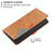 For Samsung Galaxy S25 Ultra Case Card Slots Geometry Imprint Leather Phone Cover - Yellow - 4