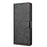 N.BEKUS CSJ-001 For Samsung Galaxy S24 FE Stand Case PU Leather Wallet Phone Cover - Black - 5