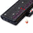 For Samsung Galaxy S24 FE Case Starry Sky Carving Leather Wallet Phone Cover - Black - 5