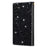 For Samsung Galaxy S24 FE Case Starry Sky Carving Leather Wallet Phone Cover - Black - 6