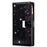 For Samsung Galaxy S25+ Case Starry Sky Carving Leather Wallet Phone Cover - Black - 7