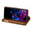 For Samsung Galaxy A16 4G / 5G Wallet Case Color Splicing Leather Phone Cover with Stand - Brown - 2