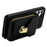 For Samsung Galaxy A16 5G  /  4G Case Zipper Wallet Leather+TPU Phone Cover with Strap - Black - 3