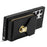 For Samsung Galaxy S25 Ultra Case Zipper Wallet Leather+TPU Phone Cover with Strap - Black - 2