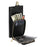 For Samsung Galaxy S25 Ultra Case Zipper Wallet Leather+TPU Phone Cover with Strap - Black - 4