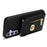 For Samsung Galaxy S24 FE Case Leather + TPU Phone Cover with Card Bag, Shoulder Strap - Black - 2