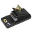 For Samsung Galaxy S24 FE Case Leather + TPU Phone Cover with Card Bag, Shoulder Strap - Black - 3
