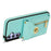 For Samsung Galaxy S25+ Case Leather + TPU Phone Cover with Card Bag, Shoulder Strap - Green - 2
