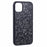 For iPhone 11 Magnetic Case Forged Texture Aramid Fiber+TPU Anti-Slip Phone Cover - Silver - 3