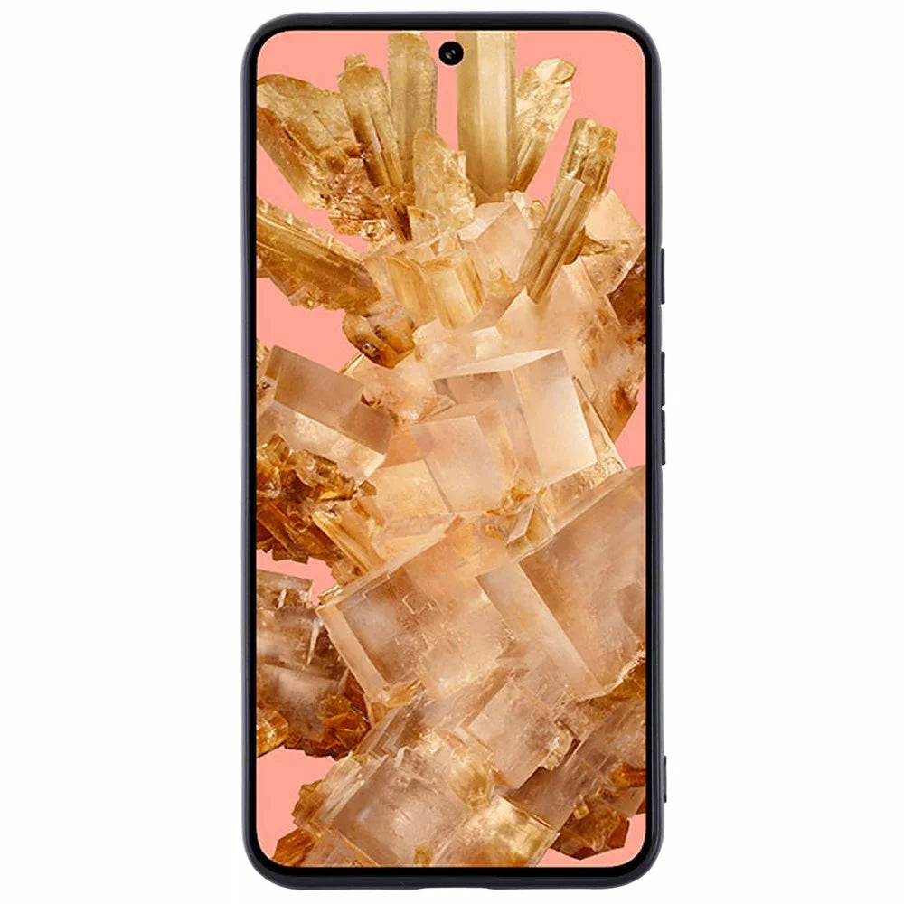 SUTENI H17 For Google Pixel 8a Magnetic Case Card Slots Leather+TPU Kickstand Phone Cover - Khaki - 4