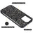 For iPhone 13 Pro Magnetic Case Forged Texture Aramid Fiber+TPU Anti-Slip Phone Cover - Green - 3