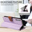 For Samsung Galaxy A16 4G / 5G Case RFID Blocking PU Leather Wallet Flip Phone Cover with Wrist Strap - Lavender Purple - 5