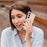 For Samsung Galaxy S24+ Case RFID Blocking PU Leather Wallet Flip Phone Cover with Wrist Strap - Apricot - 6