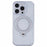 For iPhone 16 Pro Case Magnetic Kickstand PC+TPU Clear Phone Cover with Camera Control Button - 3